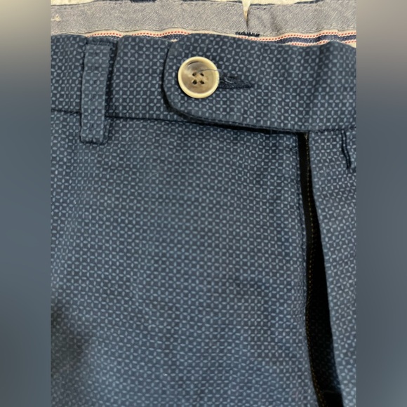 Peter Millar men's navy geo shorts size 34 - Picture 2 of 5